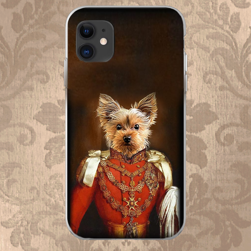 Tails And Paws Phone Case THE GENERALIN - CUSTOM PET PHONE CASE