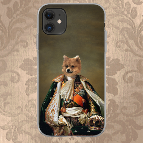 Tails And Paws Phone Case THE KING OF PAWS - CUSTOM PET PHONE CASE