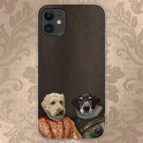 Tails And Paws Phone Case THE LADY AND THE LORD - CUSTOM PET PHONE CASE