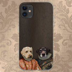 Tails And Paws Phone Case THE LADY AND THE LORD - CUSTOM PET PHONE CASE