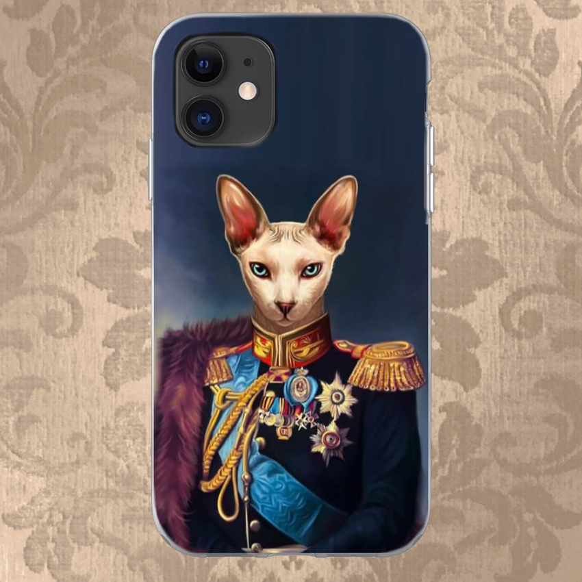 Tails And Paws Phone Case THE SOLDIER - CUSTOM PET PHONE CASE