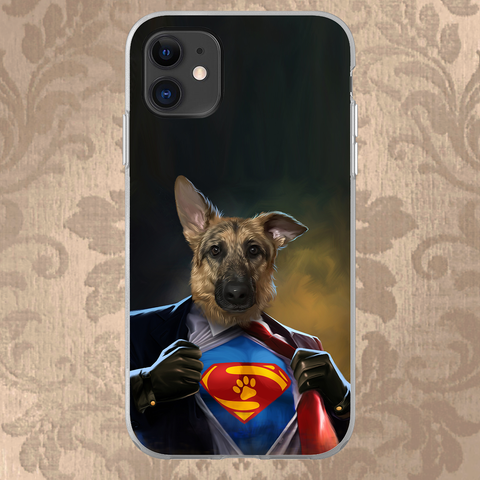 Tails And Paws Phone Case THE SUPERHERO - CUSTOM PET PHONE CASE