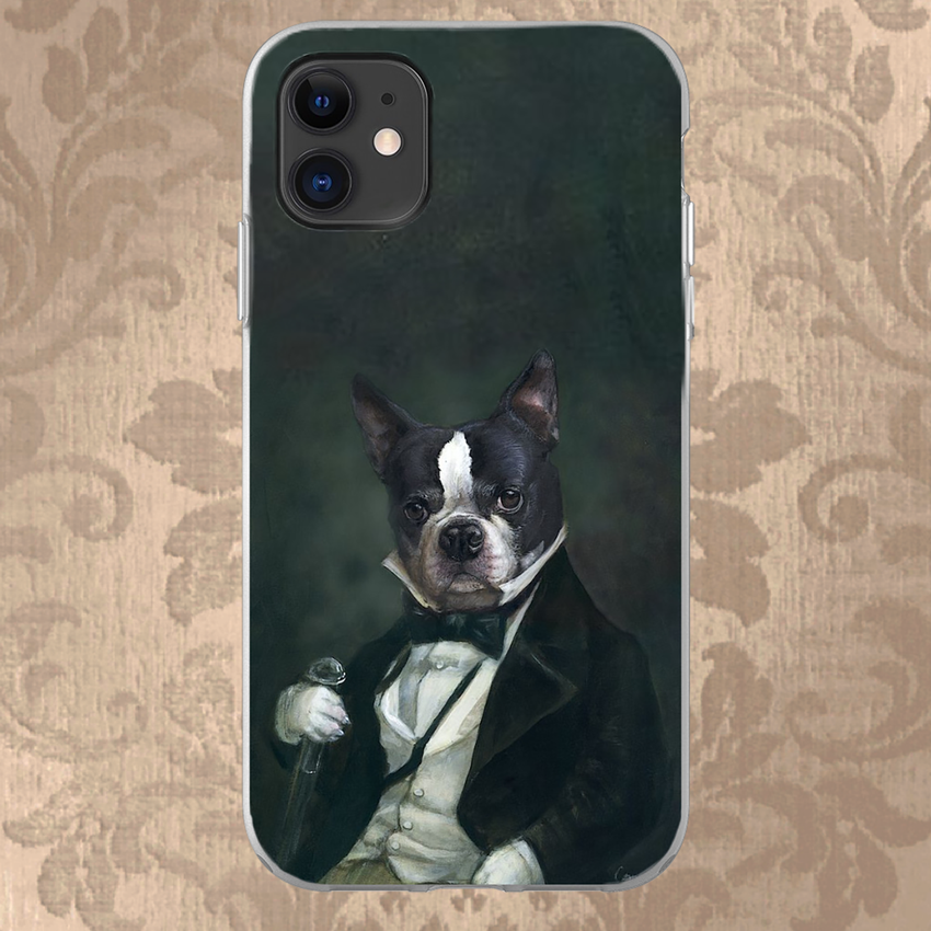 Tails And Paws Phone cases THE ARISTOCRAT - CUSTOM PET PHONE CASE