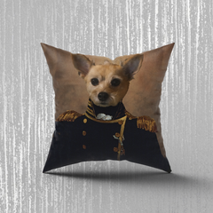 Tails And Paws Pillow THE COMMANDER - CUSTOM PET PILLOW