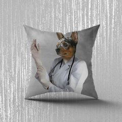 Tails And Paws PILLOW THE DOGTOR - CUSTOM PET PILLOW