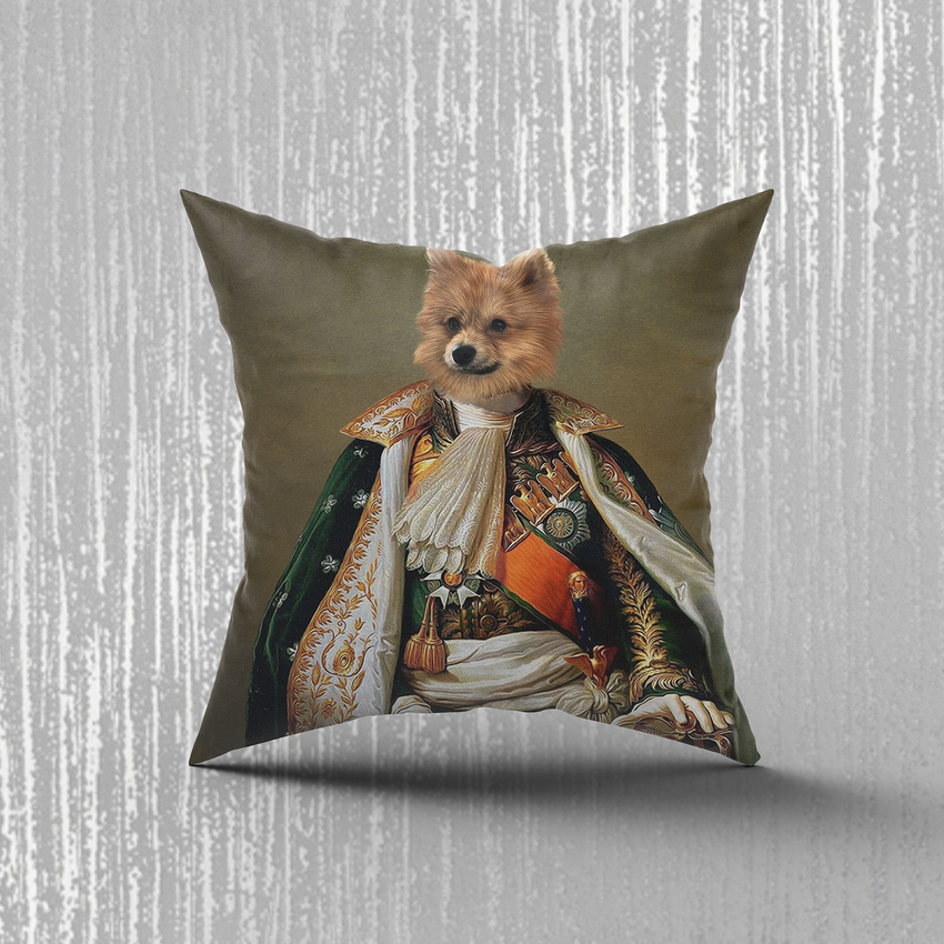 Tails And Paws Pillow THE KING OF PAWS - CUSTOM PET PILLOW