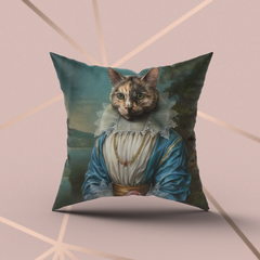 Tails And Paws PILLOW THE LADY - CUSTOM PET PILLOW
