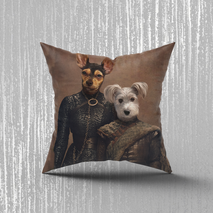 Tails And Paws PILLOW THE LOVERS - CUSTOM PET PILLOW
