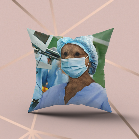 Tails And Paws Pillow THE NURSE - CUSTOM PET PILLOW