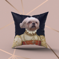 Tails And Paws Pillow THE PEARL QUEEN - CUSTOM PET PILLOW