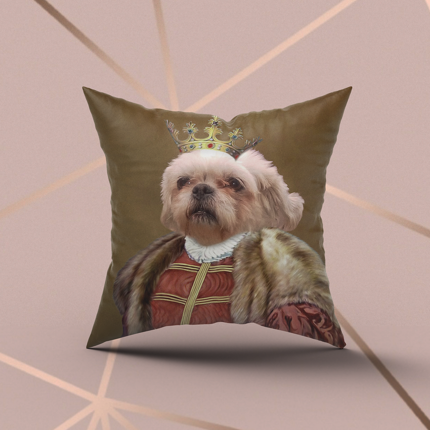Tails And Paws Pillow THE QUEENY - CUSTOM PET PILLOW