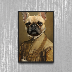 Tails And Paws Poster A4 8.3” X 11.7” THE DAME - CUSTOM PET POSTER