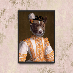 Tails And Paws Poster A4 8.3” X 11.7” THE EMPRESSPAW - CUSTOM PET POSTER