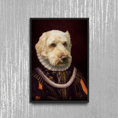 Tails And Paws Poster A4 8.3” X 11.7” THE GRAND DUCHESSY - CUSTOM PET POSTER