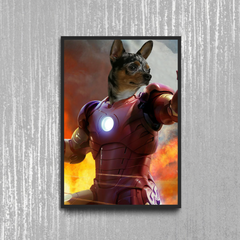 Tails And Paws Poster A4 8.3” X 11.7” THE IRON PET - CUSTOM PET POSTER