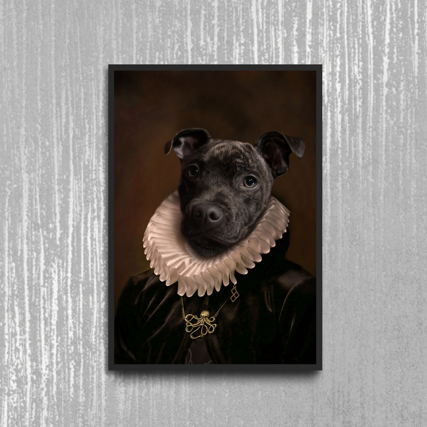 Tails And Paws Poster A4 8.3” X 11.7” THE KING IV - CUSTOM PET POSTER