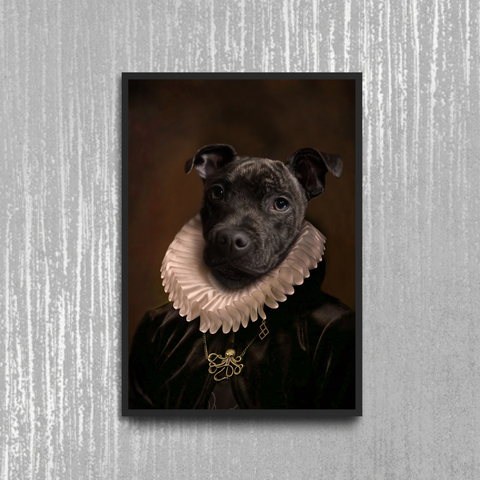 Tails And Paws Poster A4 8.3” X 11.7” THE KING IV - CUSTOM PET POSTER