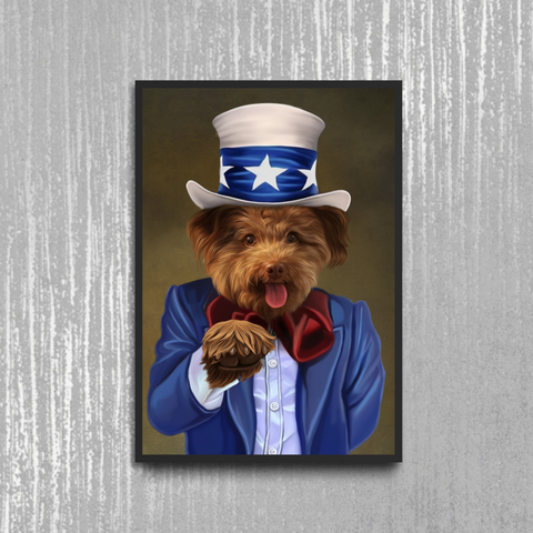 Tails And Paws Poster A4 8.3” X 11.7” THE LUCKY PET - CUSTOM PET POSTER