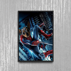 Tails And Paws Poster A4 8.3” X 11.7” THE PAWSPIDER - CUSTOM PET POSTER