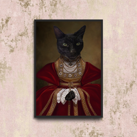 Tails And Paws Poster A4 8.3” X 11.7” THE PRINCELY PET - CUSTOM PET POSTER