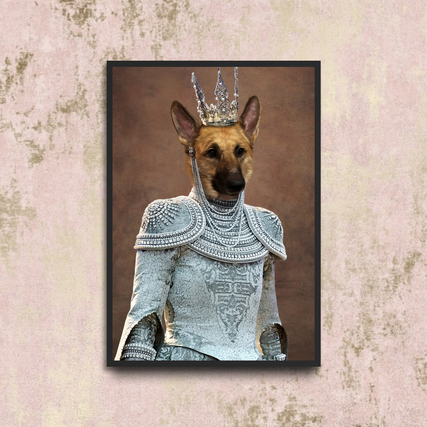 Tails And Paws Poster A4 8.3” X 11.7” THE WHITEPAW - CUSTOM PET POSTER