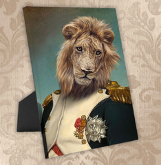 Tails And Paws Standing Canvas THE ADMIRAL - CUSTOM PET STANDING CANVAS