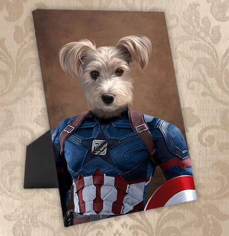 Tails And Paws Standing Canvas THE AMERIPAW - CUSTOM PET STANDING CANVAS