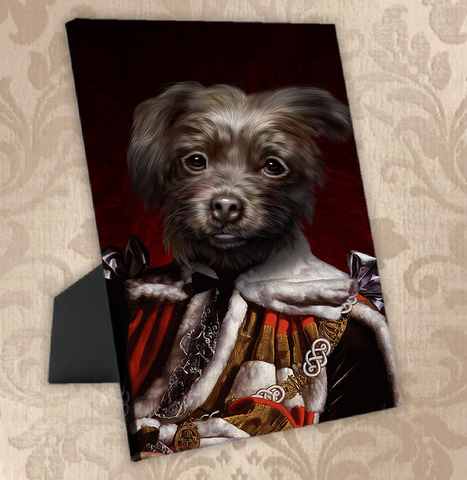 Tails And Paws Standing Canvas THE BARONPAW - CUSTOM PET STANDING CANVAS
