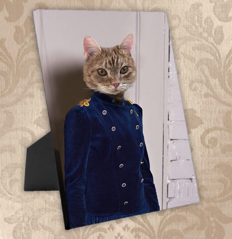 Tails And Paws Standing Canvas THE BEAUTIFUL GIRL - CUSTOM PET STANDING CANVAS