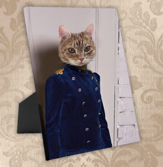 Tails And Paws Standing Canvas THE BEAUTIFUL GIRL - CUSTOM PET STANDING CANVAS