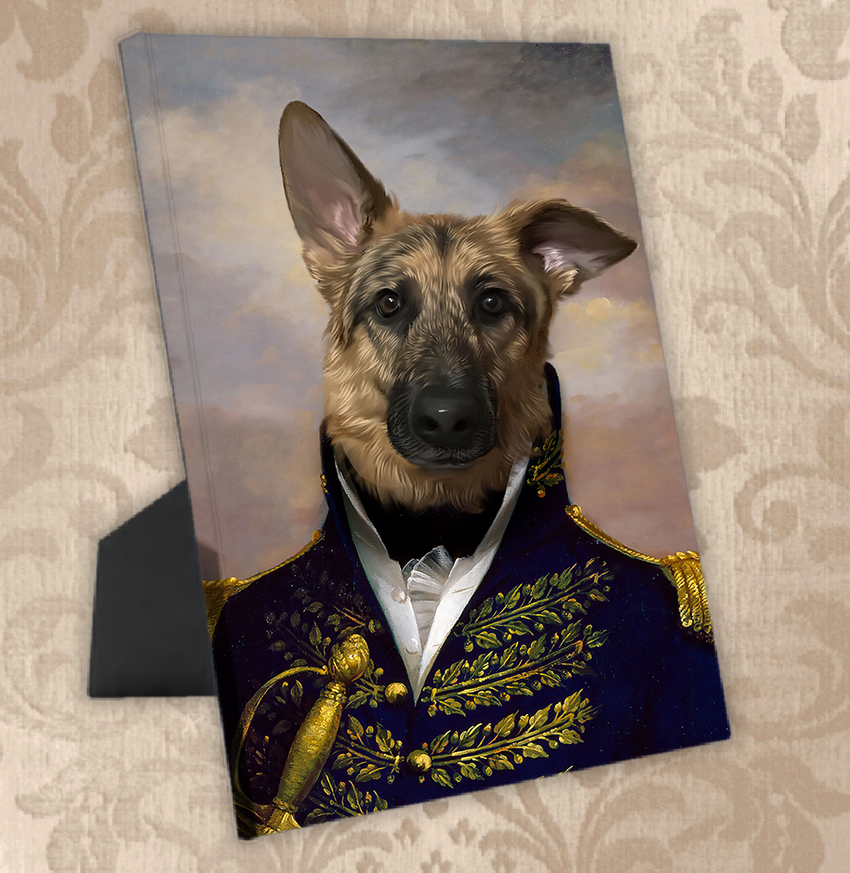 Tails And Paws Standing Canvas THE CORNELIO - CUSTOM PET STANDING CANVAS