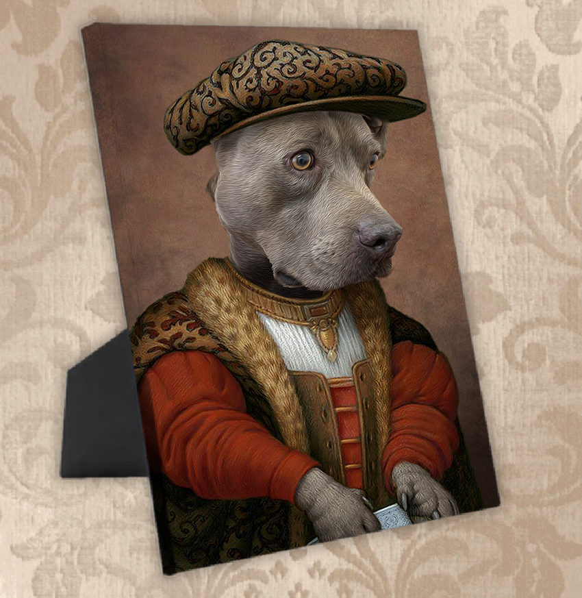 Tails And Paws Standing Canvas THE DESIGNER - CUSTOM PET STANDING CANVAS