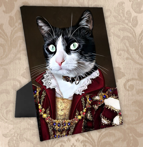 Tails And Paws Standing Canvas THE DONA - CUSTOM PET STANDING CANVAS