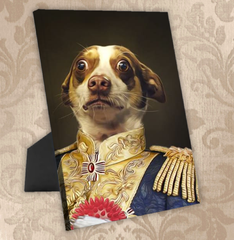Tails And Paws Standing Canvas THE DUKY - CUSTOM PET STANDING CANVAS