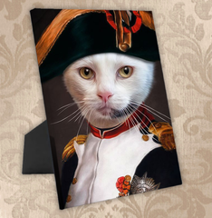Tails And Paws Standing Canvas THE EMPEROR - CUSTOM PET STANDING CANVAS