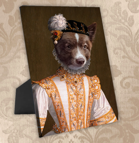 Tails And Paws Standing Canvas THE EMPRESSPAW - CUSTOM PET STANDING CANVAS