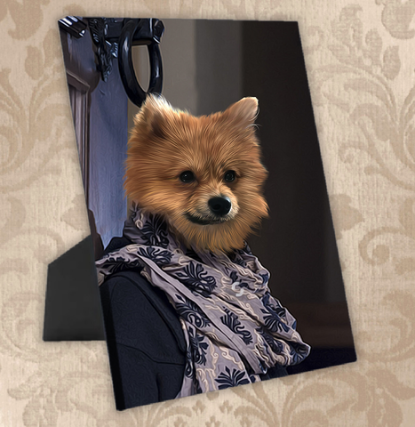 Tails And Paws Standing Canvas THE FEMALE - CUSTOM PET STANDING CANVAS