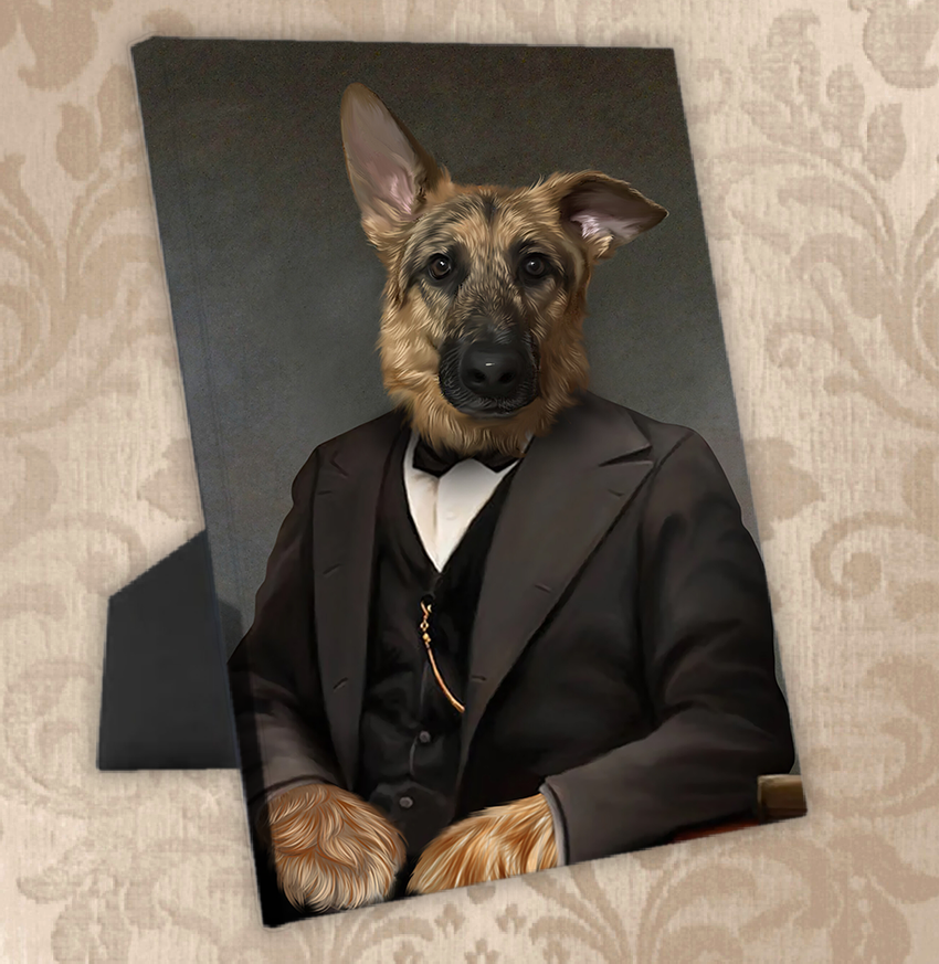 Tails And Paws Standing Canvas THE GENTLEPET - CUSTOM PET STANDING CANVAS