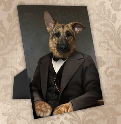 Tails And Paws Standing Canvas THE GENTLEPET - CUSTOM PET STANDING CANVAS