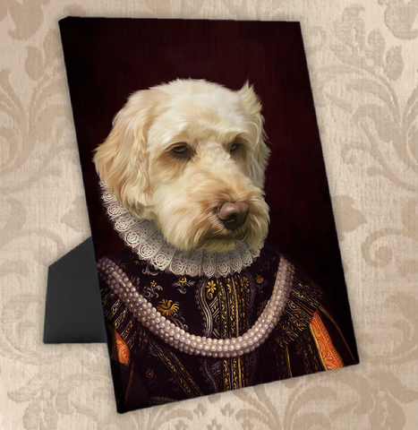 Tails And Paws Standing Canvas THE GRAND DUCHESSY - CUSTOM PET STANDING CANVAS