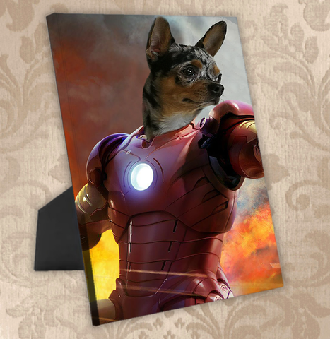 Tails And Paws Standing Canvas THE IRON PET - CUSTOM PET STANDING CANVAS