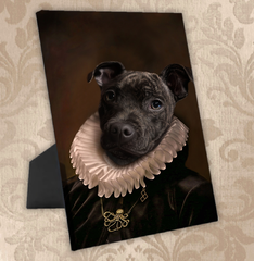 Tails And Paws Standing Canvas THE KING IV - CUSTOM PET STANDING CANVAS