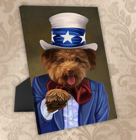 Tails And Paws Standing Canvas THE LUCKY PET - CUSTOM PET STANDING CANVAS