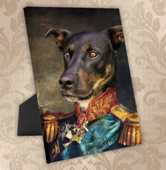 Tails And Paws Standing Canvas THE MAJORDY - CUSTOM PET STANDING CANVAS