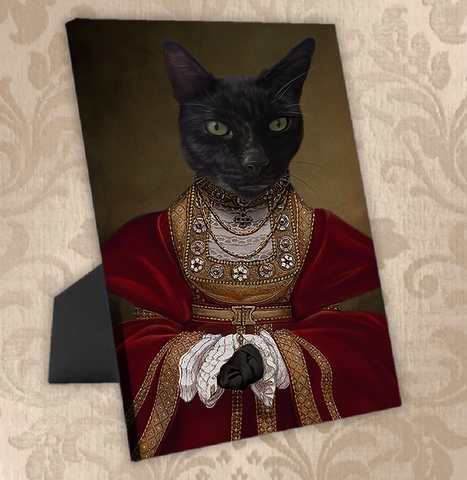 Tails And Paws Standing Canvas THE PRINCELY PET - CUSTOM PET STANDING CANVAS