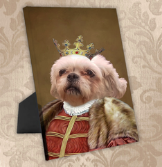 Tails And Paws Standing Canvas THE QUEENY - CUSTOM PET STANDING CANVAS
