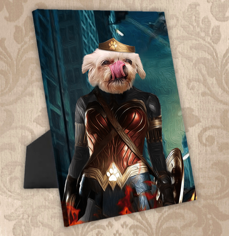 Tails And Paws Standing Canvas THE WONDERPAW - CUSTOM PET STANDING CANVAS