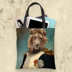 Tails And Paws Tote Bag THE ADMIRAL - CUSTOM PET TOTE BAG