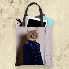 Tails And Paws Tote Bag THE BEAUTIFUL GIRL - CUSTOM PET TOTE BAG
