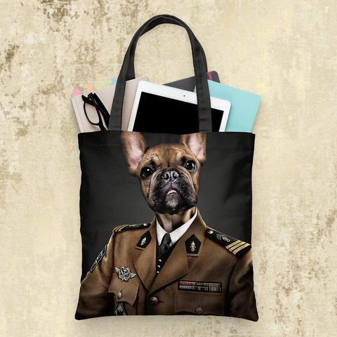 Tails And Paws Tote Bag THE CAPTAIN - CUSTOM PET TOTE BAG